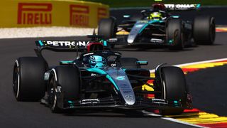 Hamilton promoted to win at Belgian Grand Prix as team mate Russell disqualified (Formula 1)