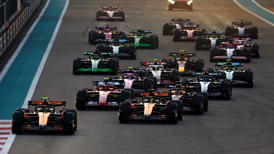 Norris sails to victory ahead of Sainz and Leclerc in Abu Dhabi as McLaren seal constructors’ championship (Formula 1)