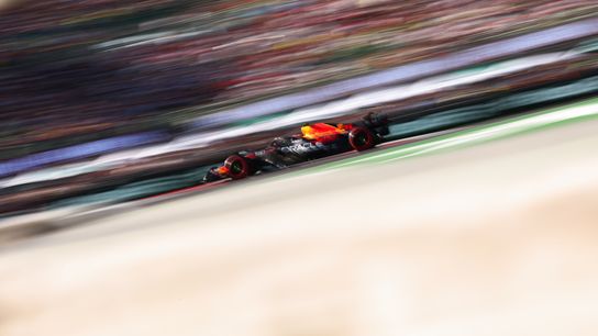 Sergio Perez of Mexico driving the (11) Oracle Red Bull Racing RB19 on track during qualifying ahead of the F1 Grand Prix of Mexico at Autodromo Hermanos Rodriguez on October 28, 2023 in Mexico City, Mexico.