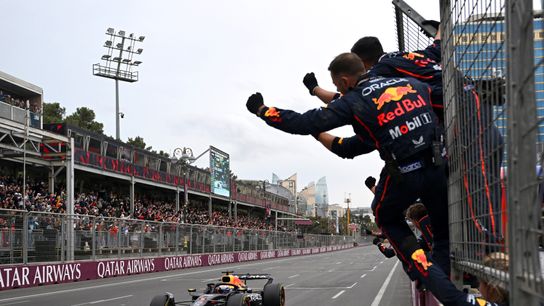 Verstappen claims dominant Azerbaijan win over Russell and Sainz after Piastri crashes out (Formula 1)