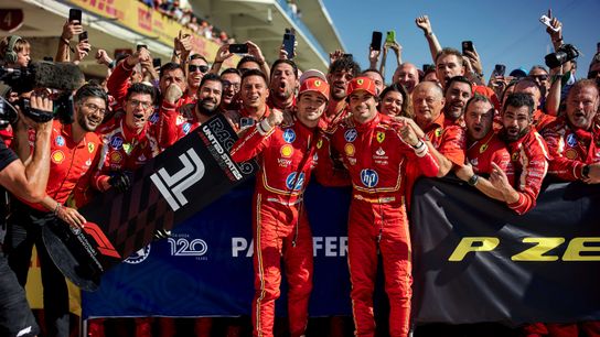 Ferrari Triumphs in United States Grand Prix: Leclerc and Sainz Achieve One-Two Finish (Formula 1)