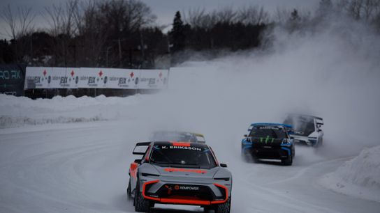 Scandinavian Stars Dominate First-Ever Rallycross Series on Snow and Ice (Rally Racing)