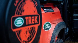 Behind The Action: Joe Eberhardt, president and CEO of Jaguar Land Rover North America talks TReK. (Auto)