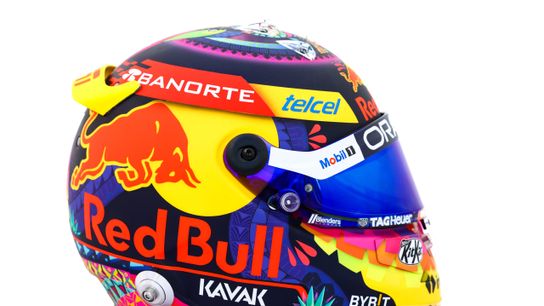 Checo Reveals Fan Designed Helmet for Mexico Grand Prix (Formula 1)